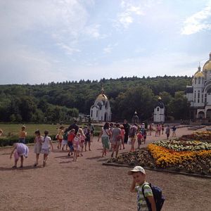 Юні паломники в Зарваниці