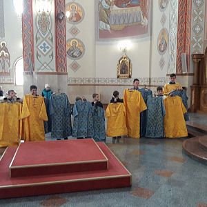 У Велику суботу кир Василій (Івасюк) молився у Катедральному соборі м.Коломиї