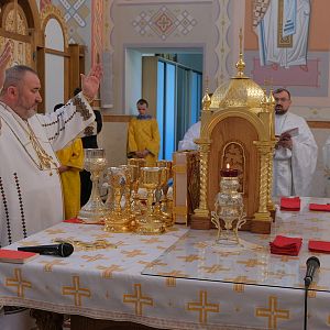 Святкування храмового празника у головному храму Коломийської єпархії