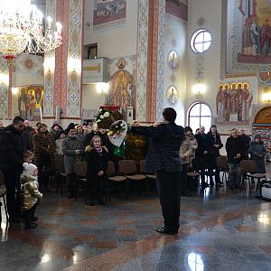 Ігор Богдан виступив з різдвяним концертом у Коломиї