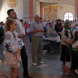 Святкування храмового празника у головному храму Коломийської єпархії