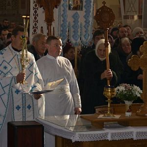 У Коломиї освятили ікону Пресвятої Богородиці “Це Мати Твоя”