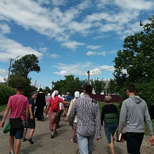 Початок пішої прощі