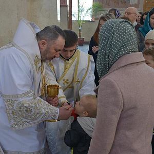 Архиєрейське богослужіння на Вербну Неділю