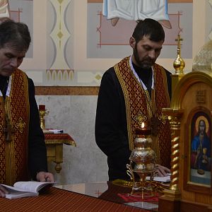 Виніс Плащаниці у головному храмі єпархії