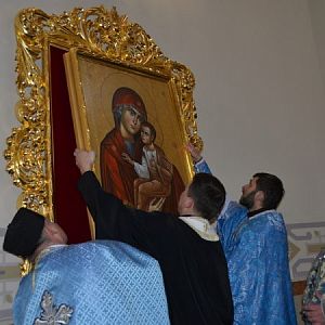 У Коломиї освятили ікону Пресвятої Богородиці “Це Мати Твоя”