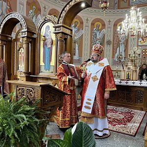 Літургія на свято Дмитрія!
