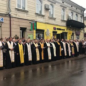 У Коломиї задзвеніли освячені дзвони карильйону
