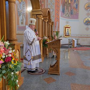 Святкування храмового празника у головному храму Коломийської єпархії