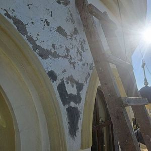 Заміна вікон у куполі собору!