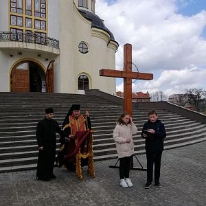 Хресна Дорога за участю молоді міста