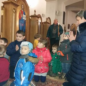 Подяка за прожитий рік від наймолодших