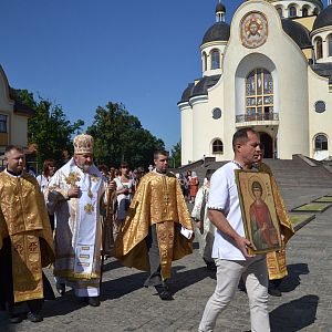 Коломияни помолились акафіст до св. вклмч. і цілителя Пантелеймона