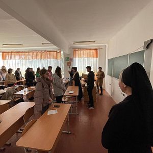 Літургія в педагогічному коледжі!