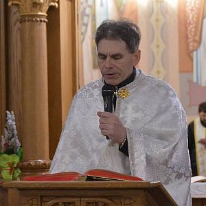 У неділю блудного сина владика Василь (Івасюк) молився в головному храмі єпархії