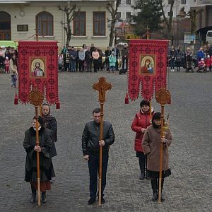Архиєрейське богослужіння на Вербну Неділю
