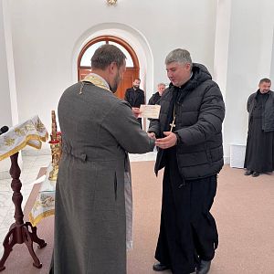 Завершення курсів для священників!