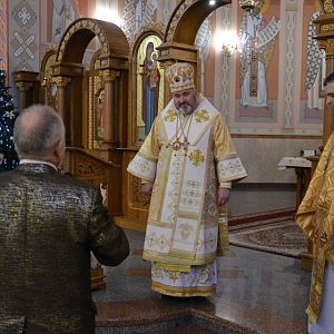 Подячна Літургія з нагоди 60-річчя владики Василія Івасюка