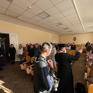 Літургія в педагогічному коледжі!
