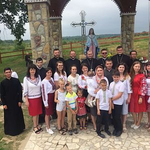 Святкування празника храму Пресвятої Трійці у селі Товмачик.