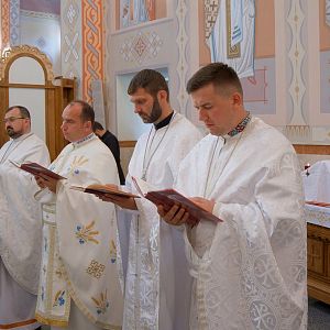 Святкування храмового празника у головному храму Коломийської єпархії