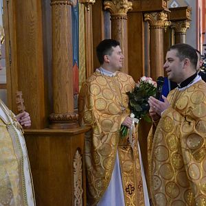 Подячна Літургія з нагоди 60-річчя владики Василія Івасюка