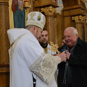 Митрополит Володимир привітав владику Василія з іменинами