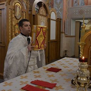 Єпарха Коломийського владику Василія (Івасюка) привітали з іменинами