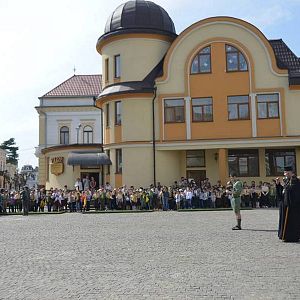 Владика Василій привітав пластунів із 106-ю річницею