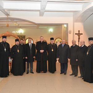 Собор відвідав новопризначений папський нунцій Архієпископ Томас Галліксон
