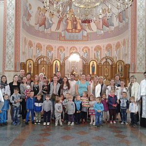 Благословення на початок навчального року в захоронці блаженної Тарсикії