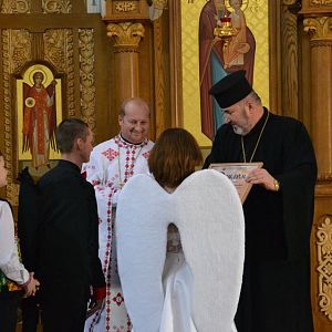 Митрополит Володимир привітав владику Василія з іменинами