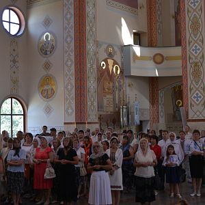 Проща Яремчанського деканату до Катедрального Собору