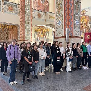 Свята Літургія студентів -педагогів!