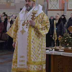 У неділю блудного сина владика Василь (Івасюк) молився в головному храмі єпархії