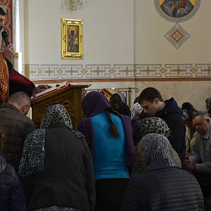 Виніс Плащаниці у головному храмі єпархії